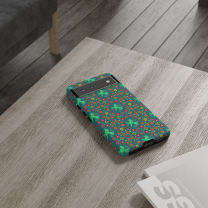 Tough Cases, Leo, Zodiac v3, Flower Pattern