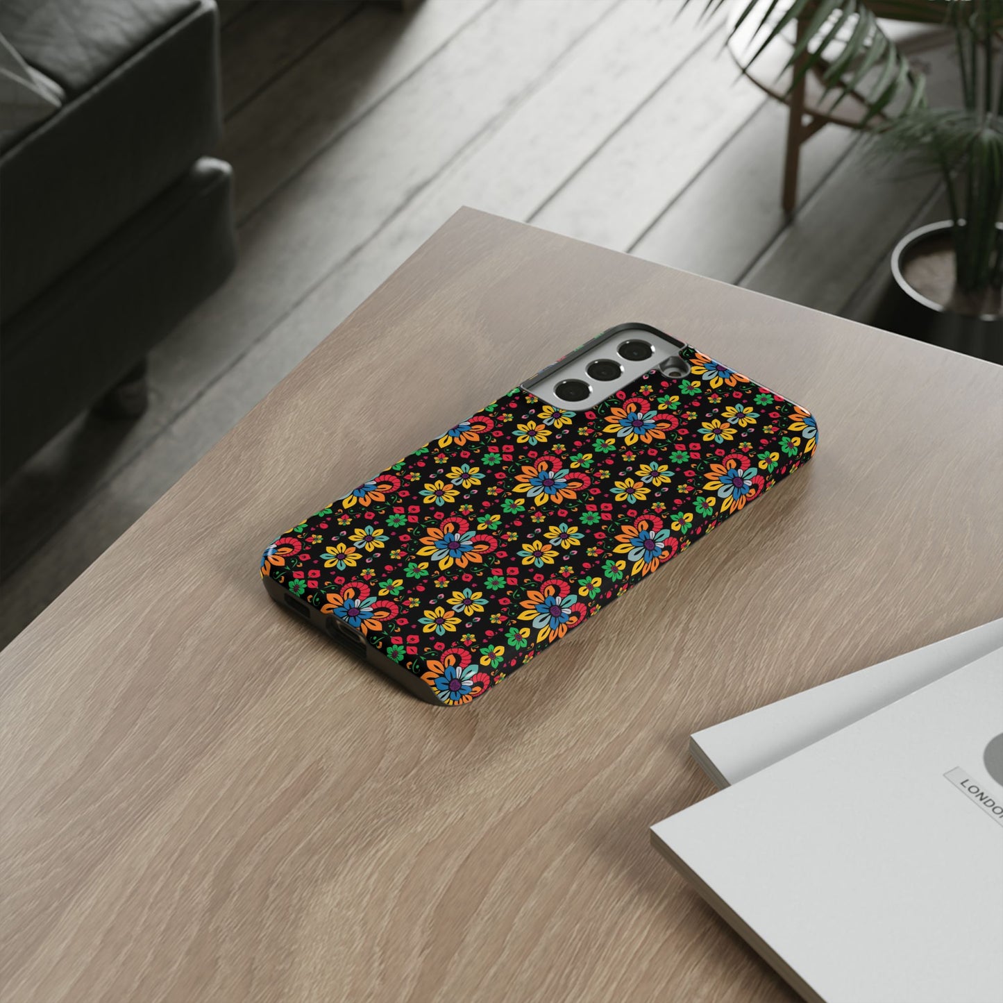 Tough Cases, Aries, Zodiac v2, Flower Pattern