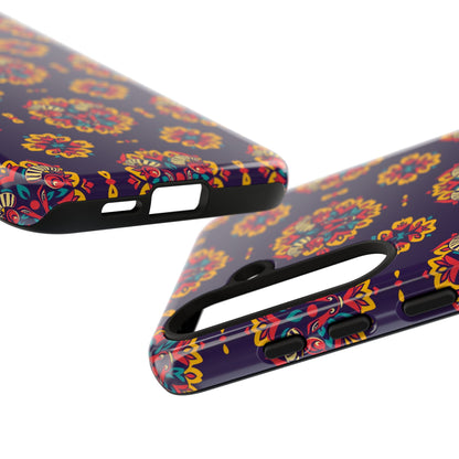 Tough Cases, Taurus, Zodiac, Flower Pattern