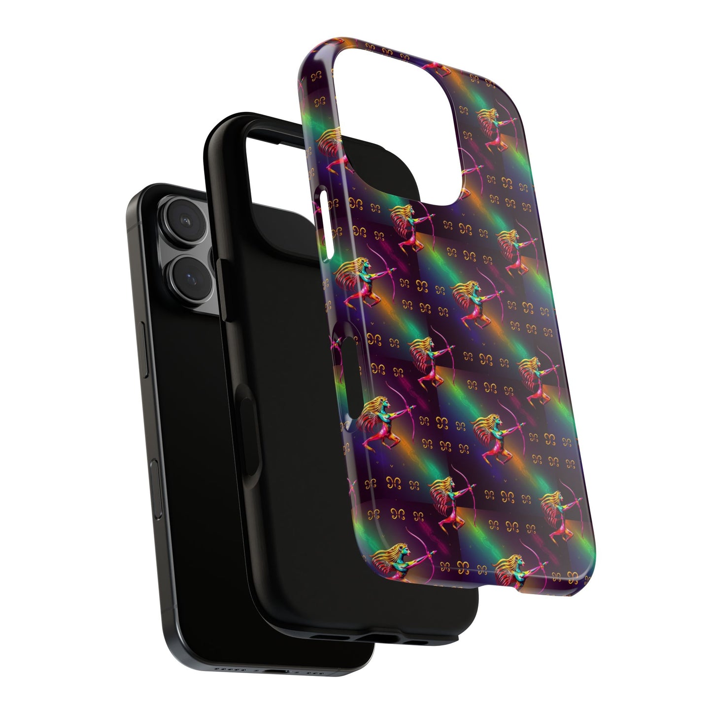 Tough Cases, Sagittarius, Zodiac v1, Metal Pattern