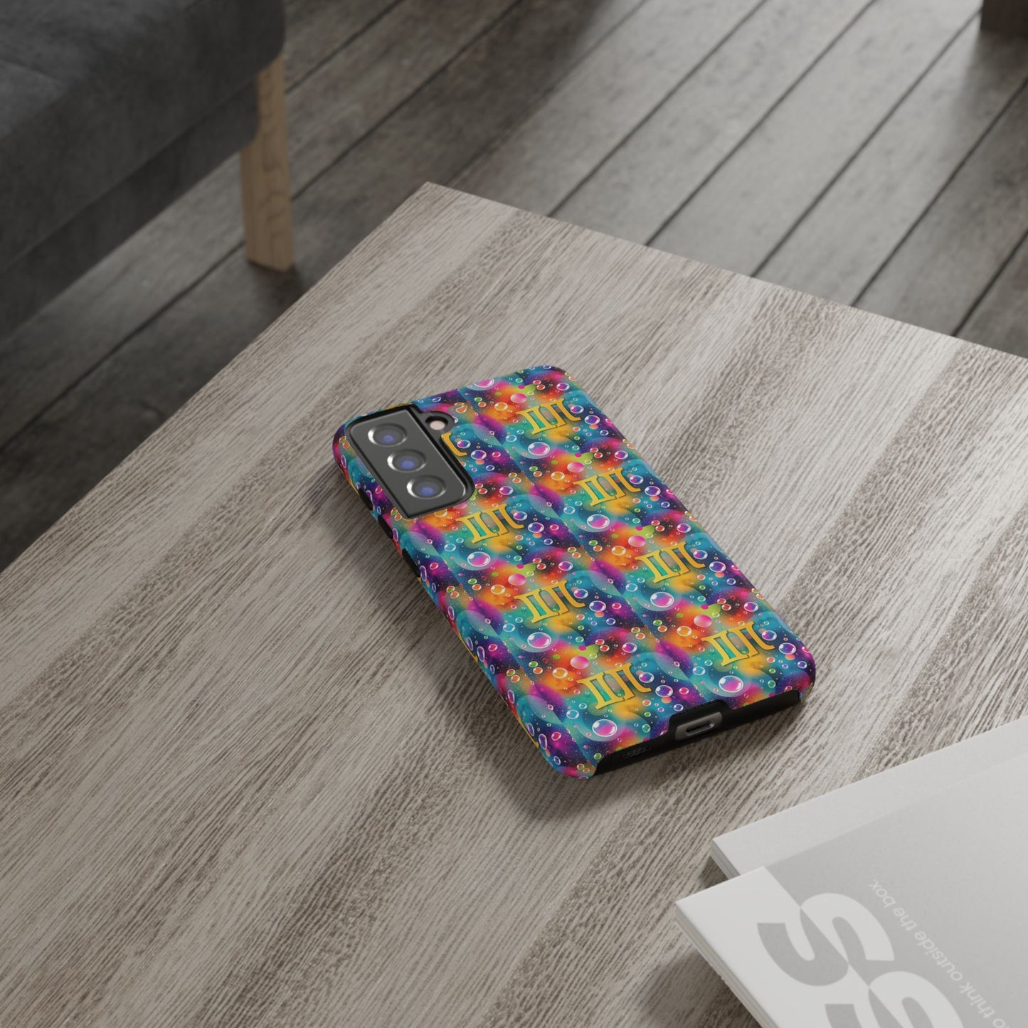Tough Cases, Gemini, Zodiac v3, Bubble Pattern