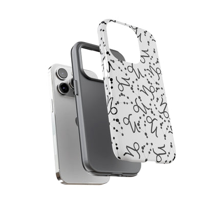 Tough Cases with the Capricorn Zodiac sign for iPhone, Samsung Galaxy, and Google Pixel devices