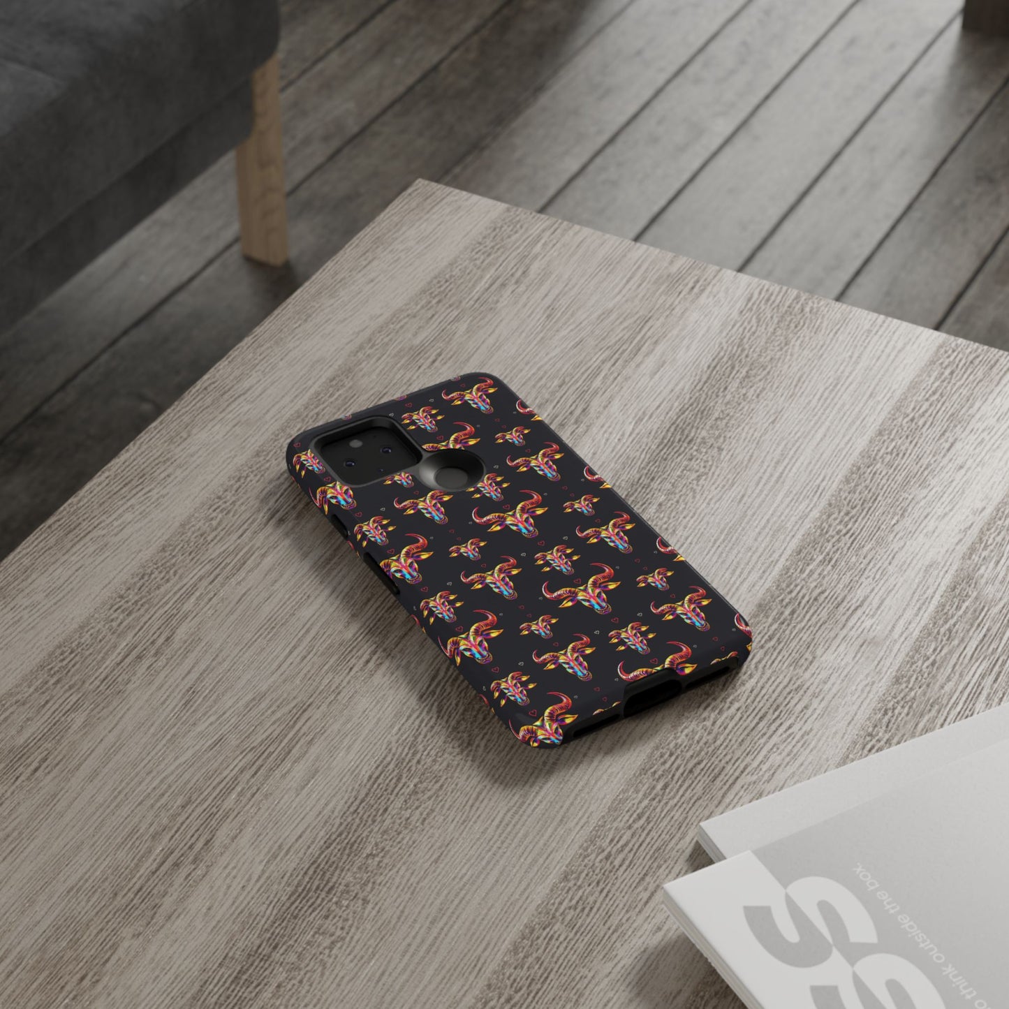 Tough Cases, Taurus, Zodiac, Metal Pattern