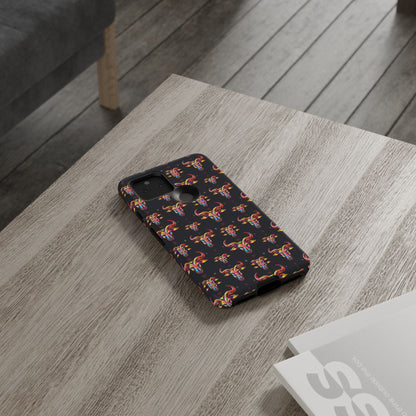Tough Cases, Taurus, Zodiac, Metal Pattern
