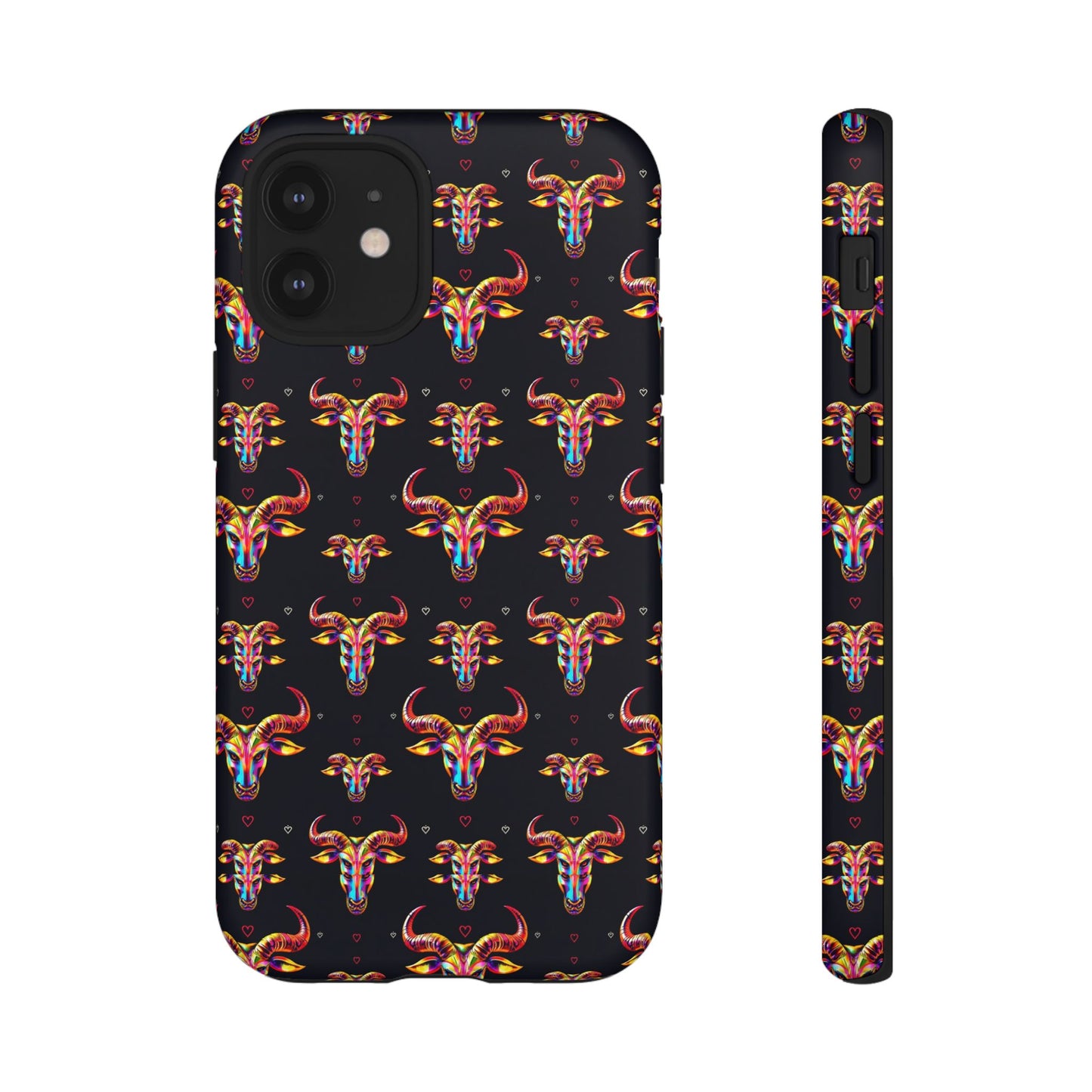 Tough Cases, Taurus, Zodiac, Metal Pattern
