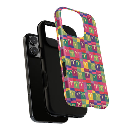 Tough Cases, Aries, Zodiac v1, Shape Pattern