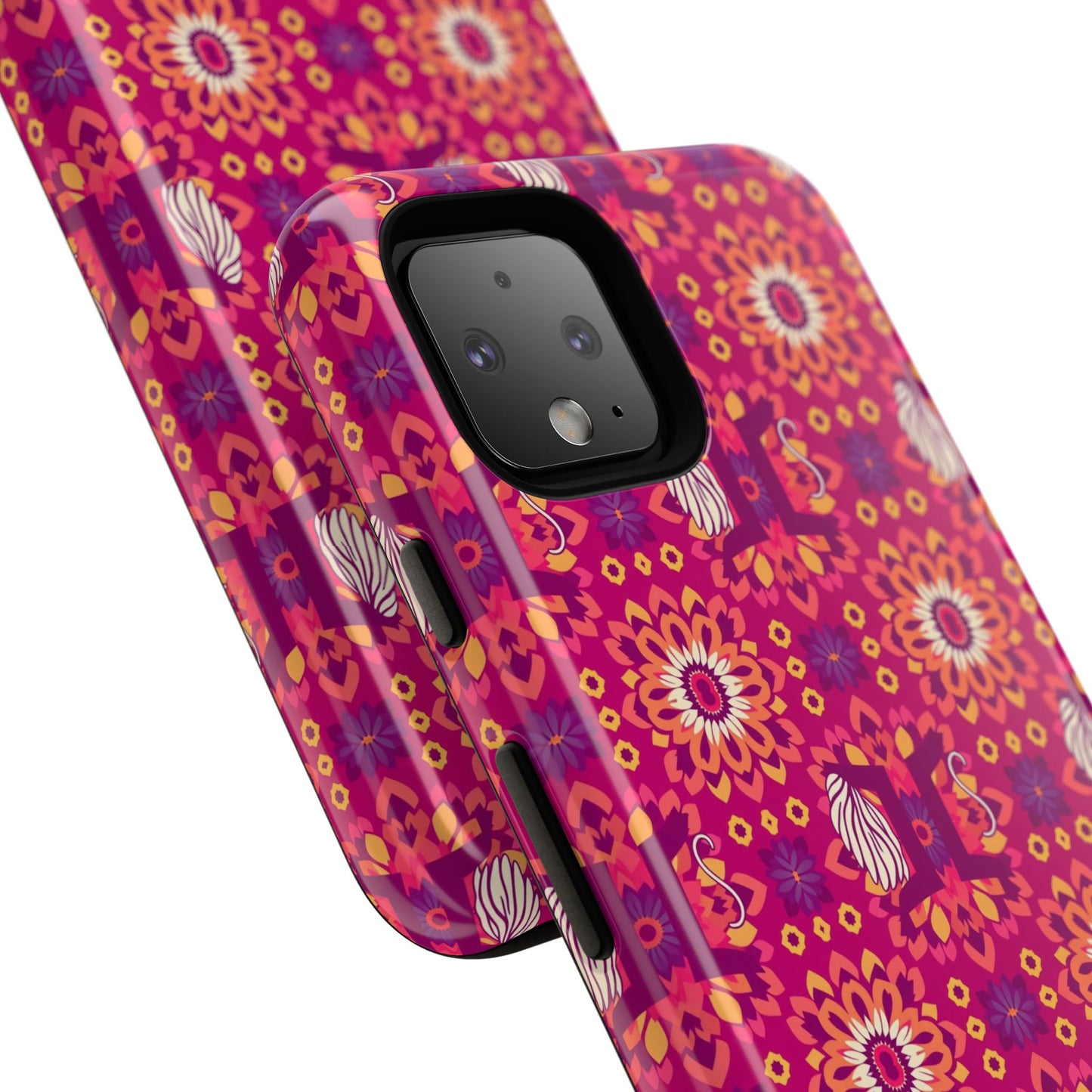 Tough Cases, Gemini, Zodiac v1, Flower Pattern