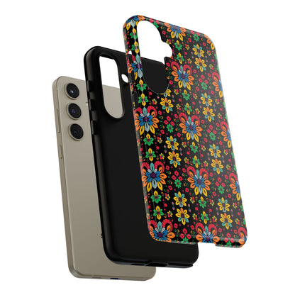 Tough Cases, Aries, Zodiac v2, Flower Pattern