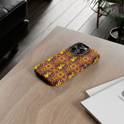 Tough Cases, Virgo, Zodiac v1, Flower Pattern