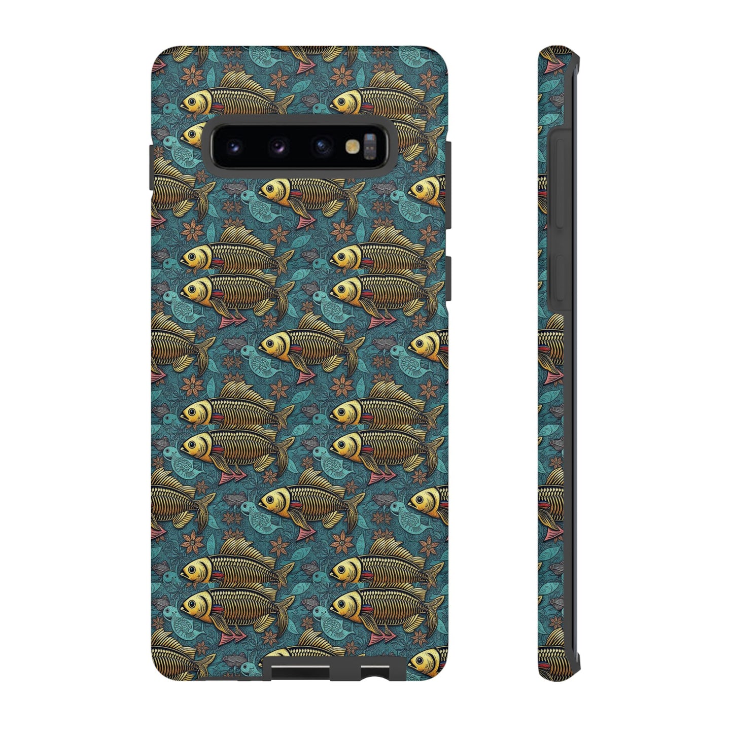 Tough Cases, Pisces, Zodiac v1, Metal Pattern