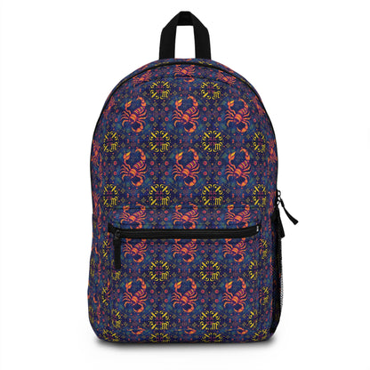 Backpack, Scorpio, Zodiac v2, Metal Pattern