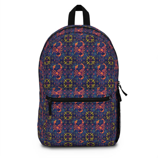 Backpack, Scorpio, Zodiac v2, Metal Pattern