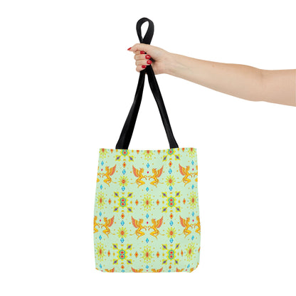 Tote Bag (AOP), Gemini, Zodiac v1, Jewel Pattern