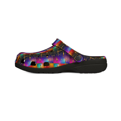 EVA Foam Rubber Shoes, (AOP), Libra, Zodiac v1, Pattern