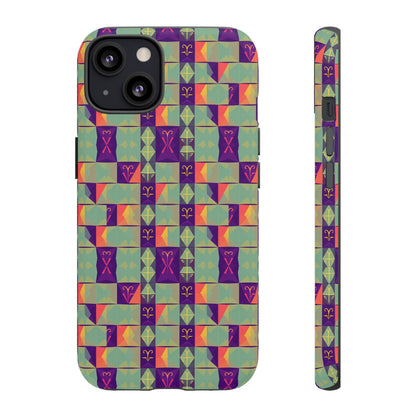 Tough Cases, Aquarius, Zodiac v2, Shape Pattern