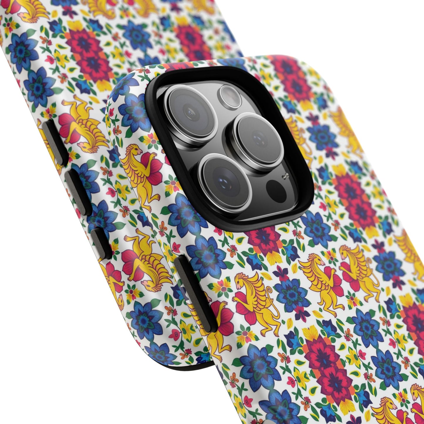 Tough Cases, Gemini, Zodiac, Flower Pattern