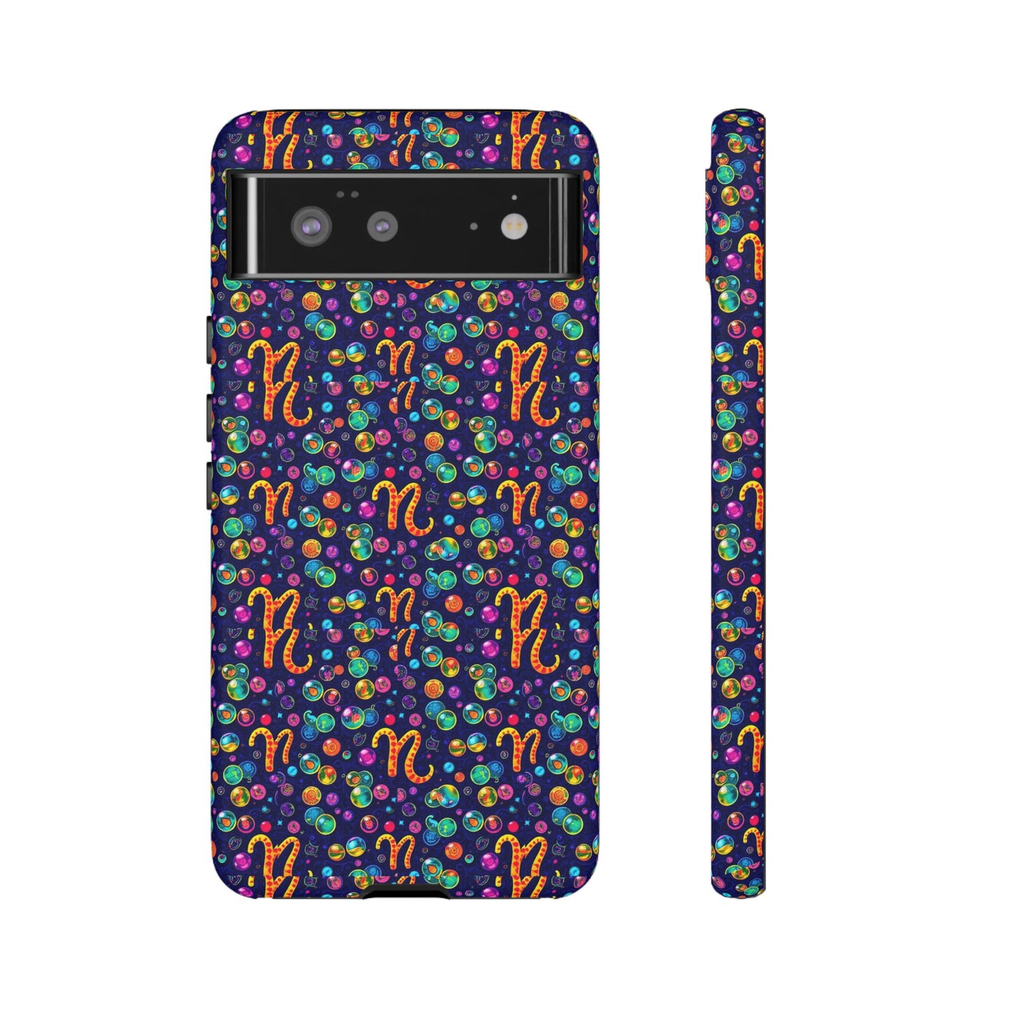 Tough Cases, Aquarius, Zodiac, Bubble Pattern