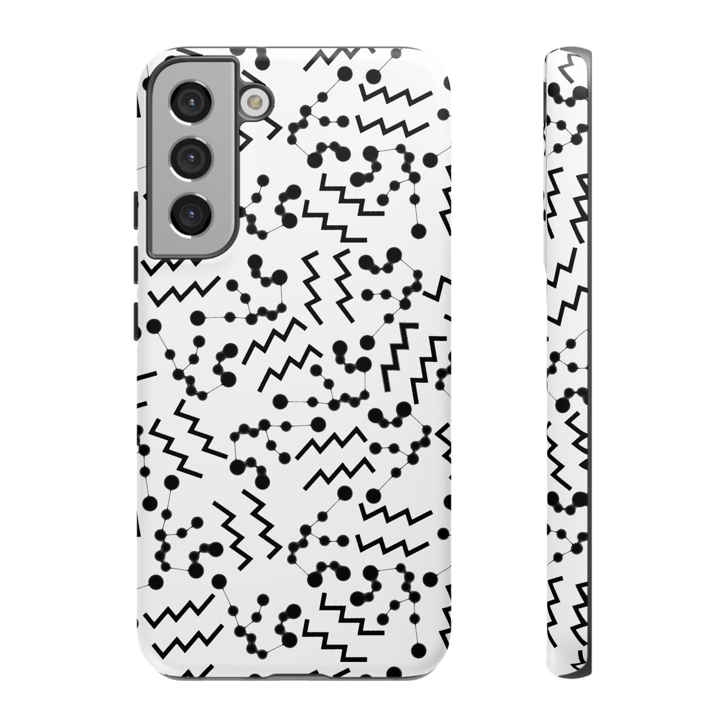 Tough Cases with the Aquarius Zodiac sign for iPhone, Samsung Galaxy, and Google Pixel devices