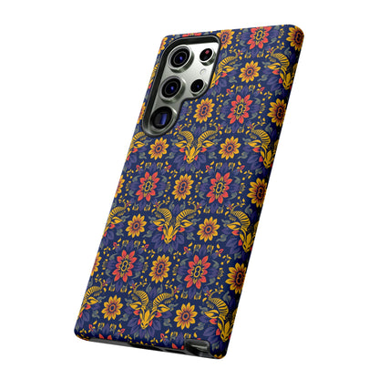 Tough Cases, Taurus, Zodiac v3, Flower Pattern
