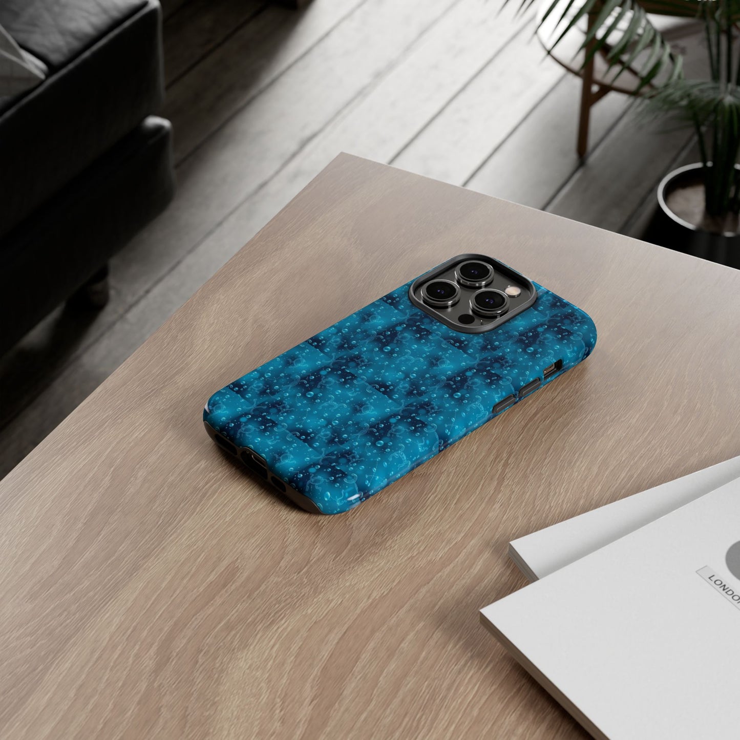 Tough Cases, Aquarius, Zodiac v3, Bubble Pattern