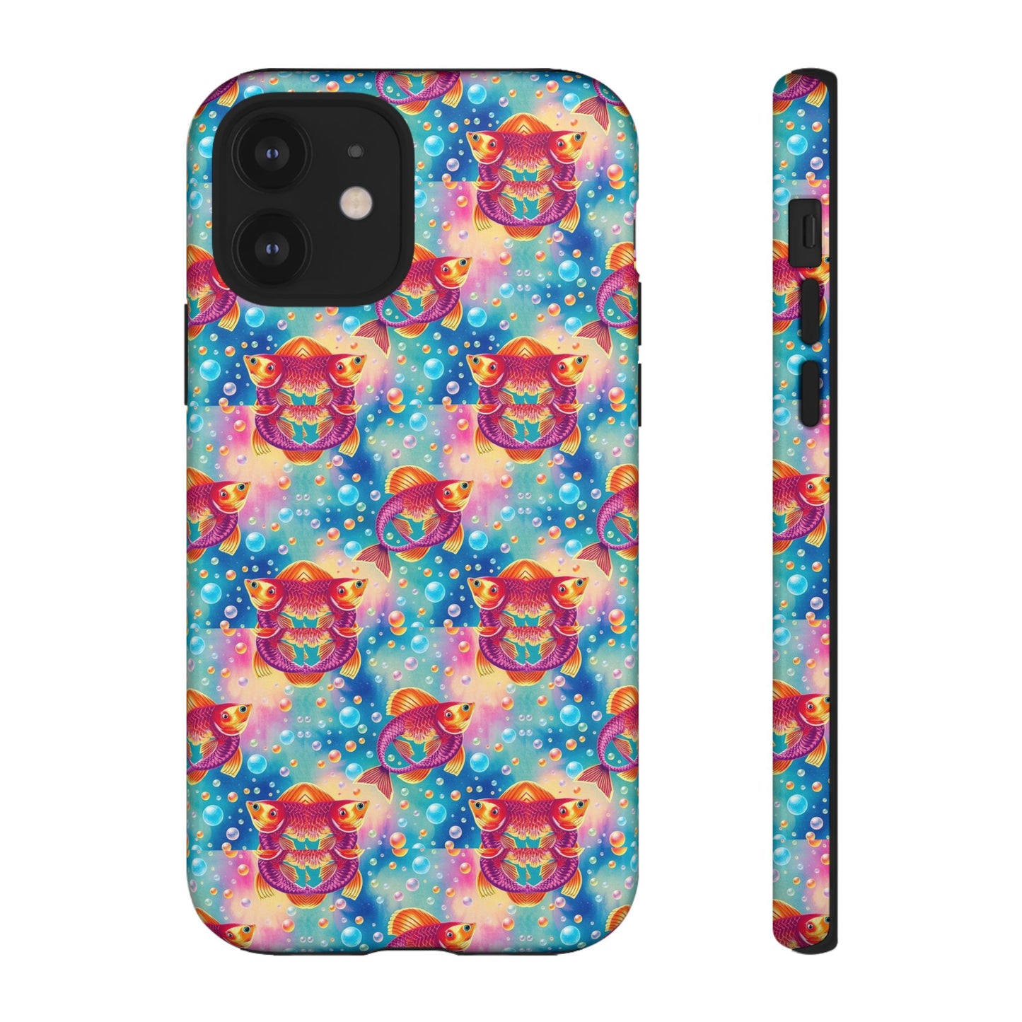 Tough Cases, Pisces, Zodiac v1, Bubble Pattern