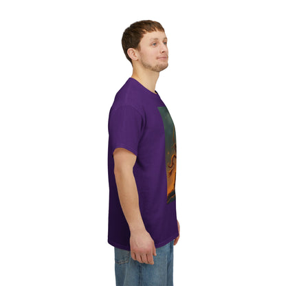 Unisex Heavy Cotton T-Shirt, Arrow Centaur, Sagittarius Zodiac Design