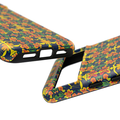 Tough Cases, Libra, Zodiac v3, Flower Pattern