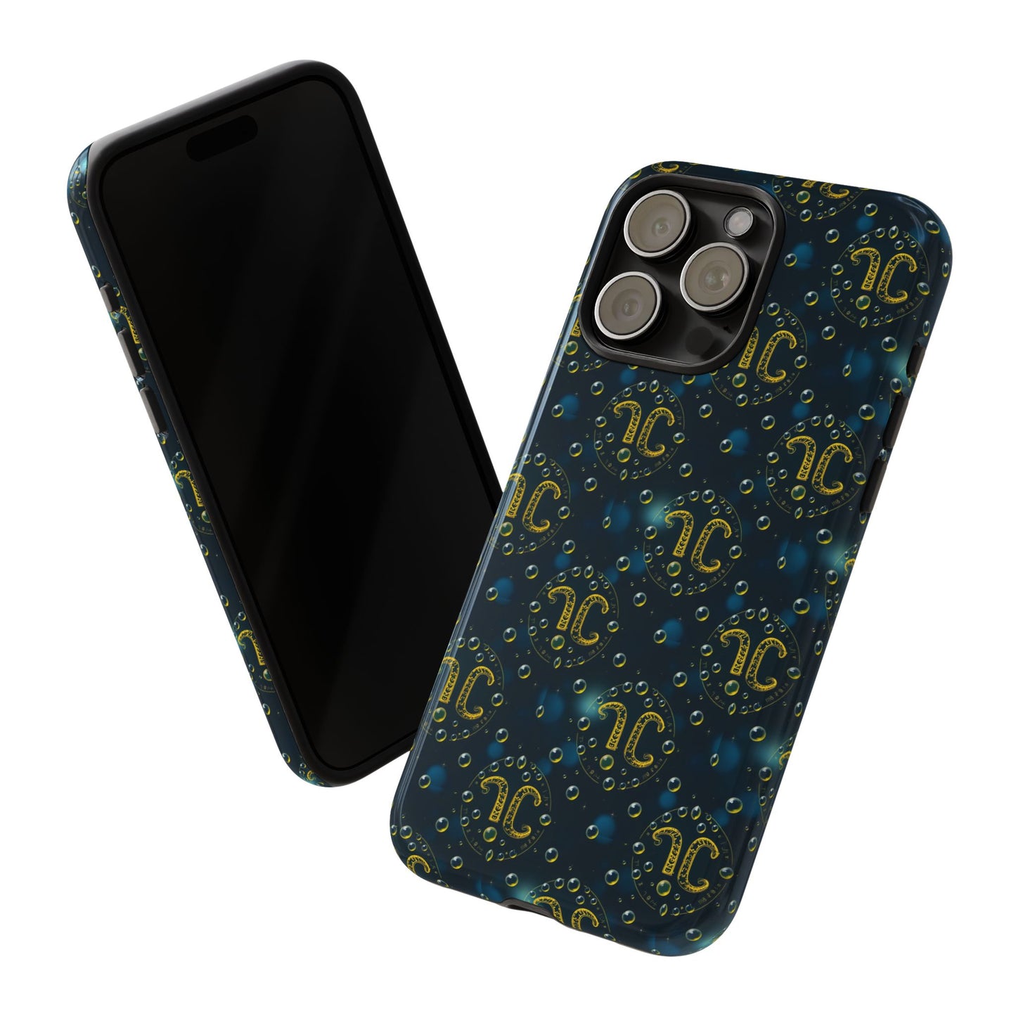 Tough Cases, Aquarius, Zodiac v2, Bubble Pattern