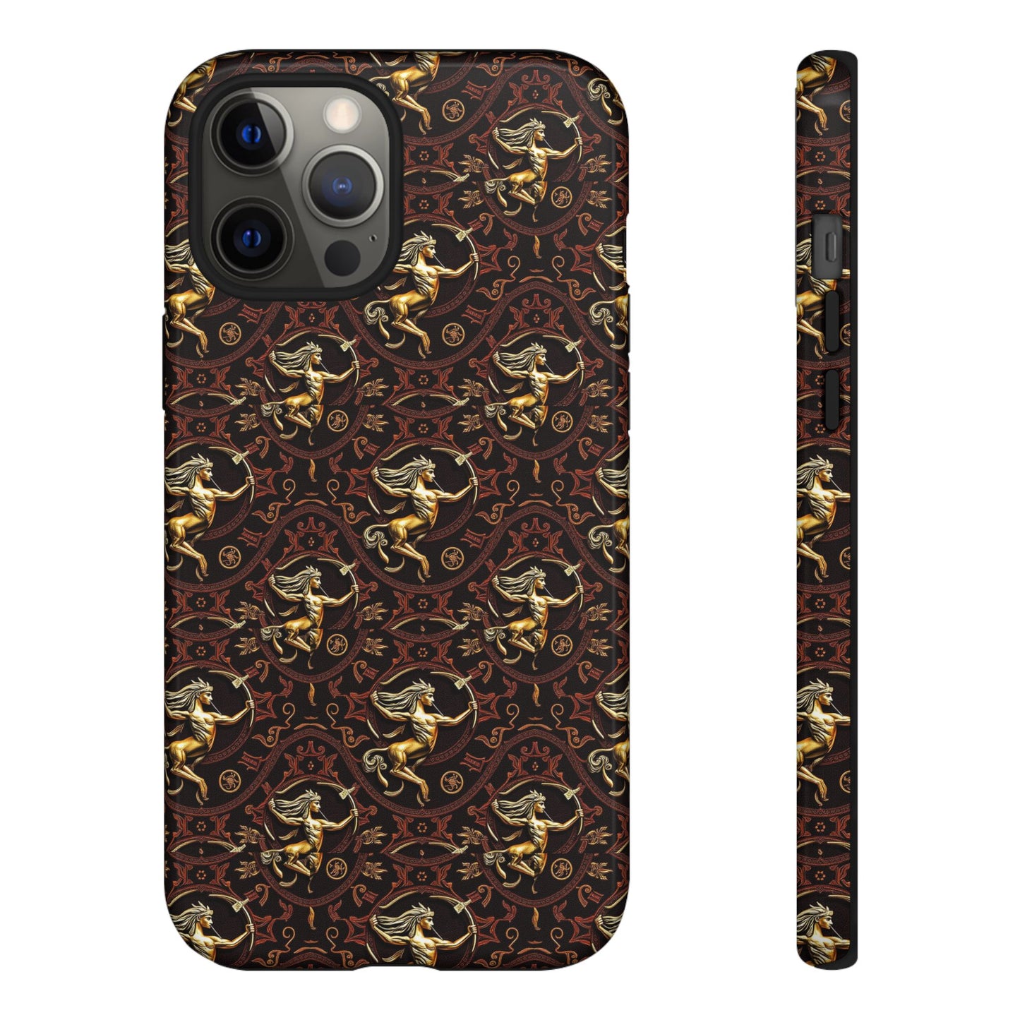 Tough Cases, Sagittarius, Zodiac, Metal Pattern