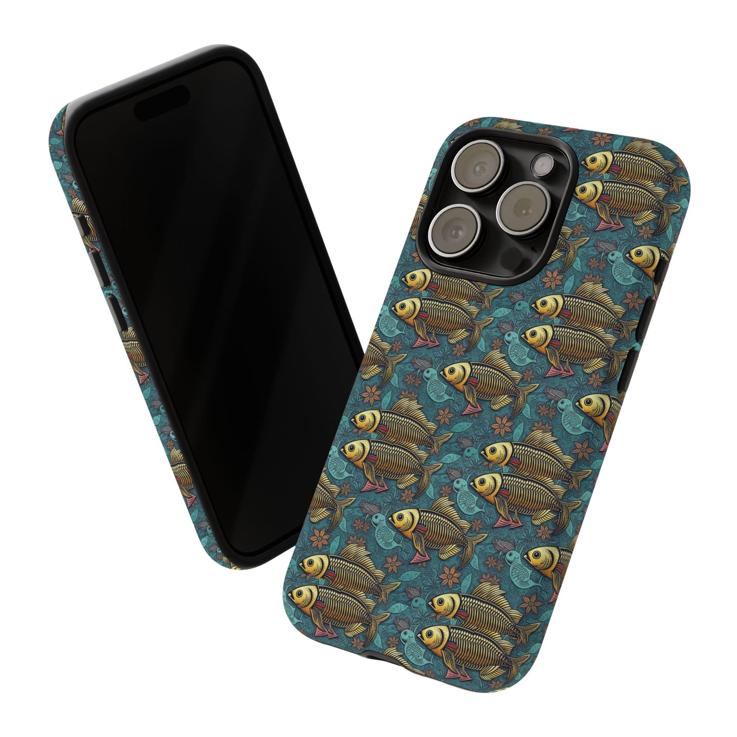 Tough Cases, Pisces, Zodiac v1, Metal Pattern