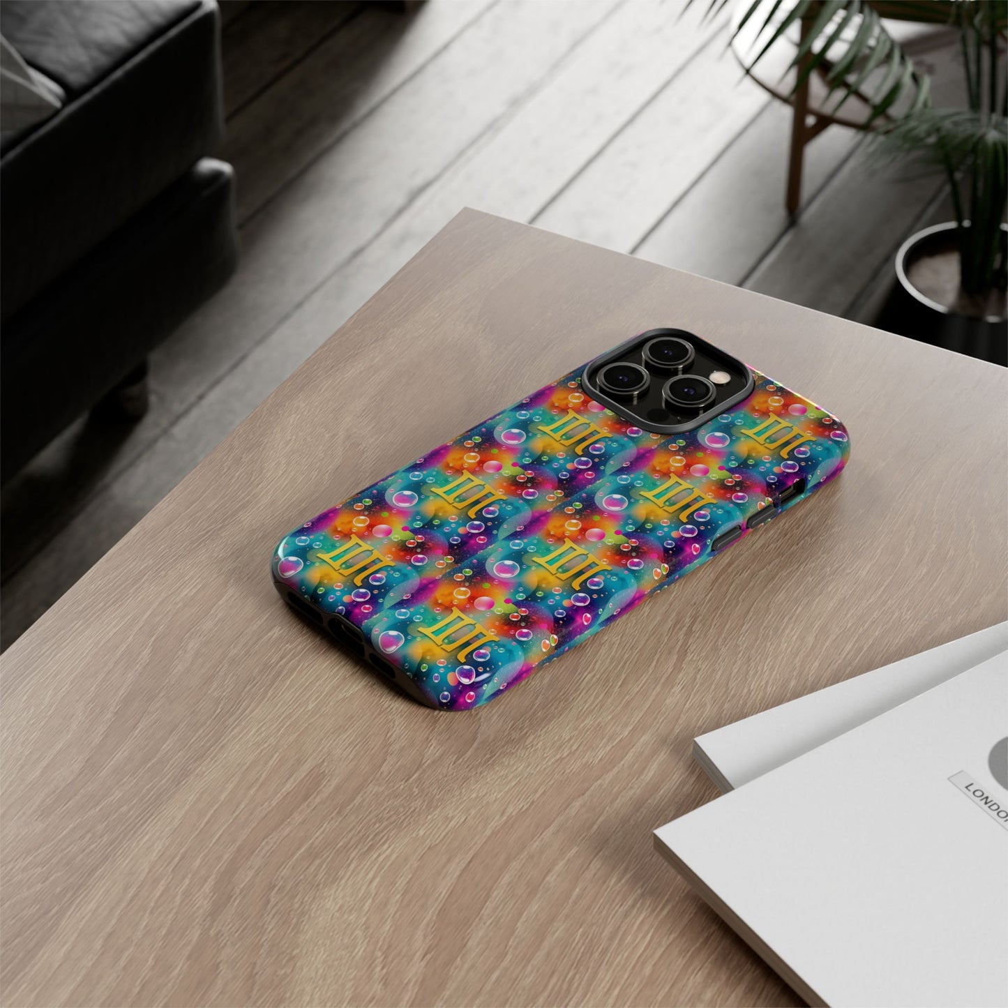 Tough Cases, Gemini, Zodiac v3, Bubble Pattern