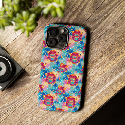 Tough Cases, Pisces, Zodiac v1, Bubble Pattern