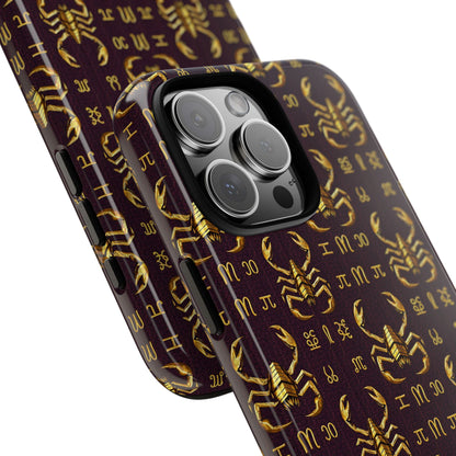 Tough Cases, Scorpio, Zodiac v2, Metal Pattern