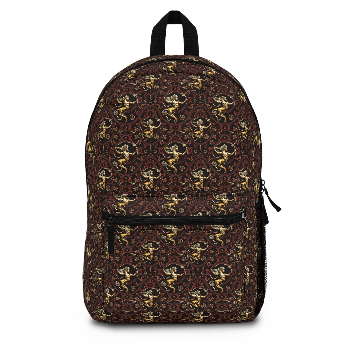 Backpack, Sagittarius, Zodiac v1, Metal Pattern