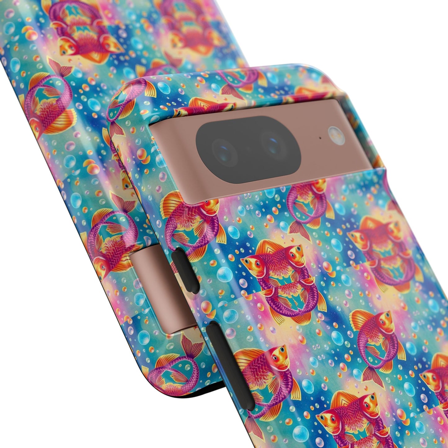 Tough Cases, Pisces, Zodiac v1, Bubble Pattern