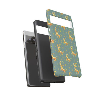 Tough Cases, Capricorn, Zodiac v1, Metal Pattern