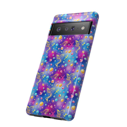 Tough Cases, Sagittarius, Zodiac v3, Bubble Pattern