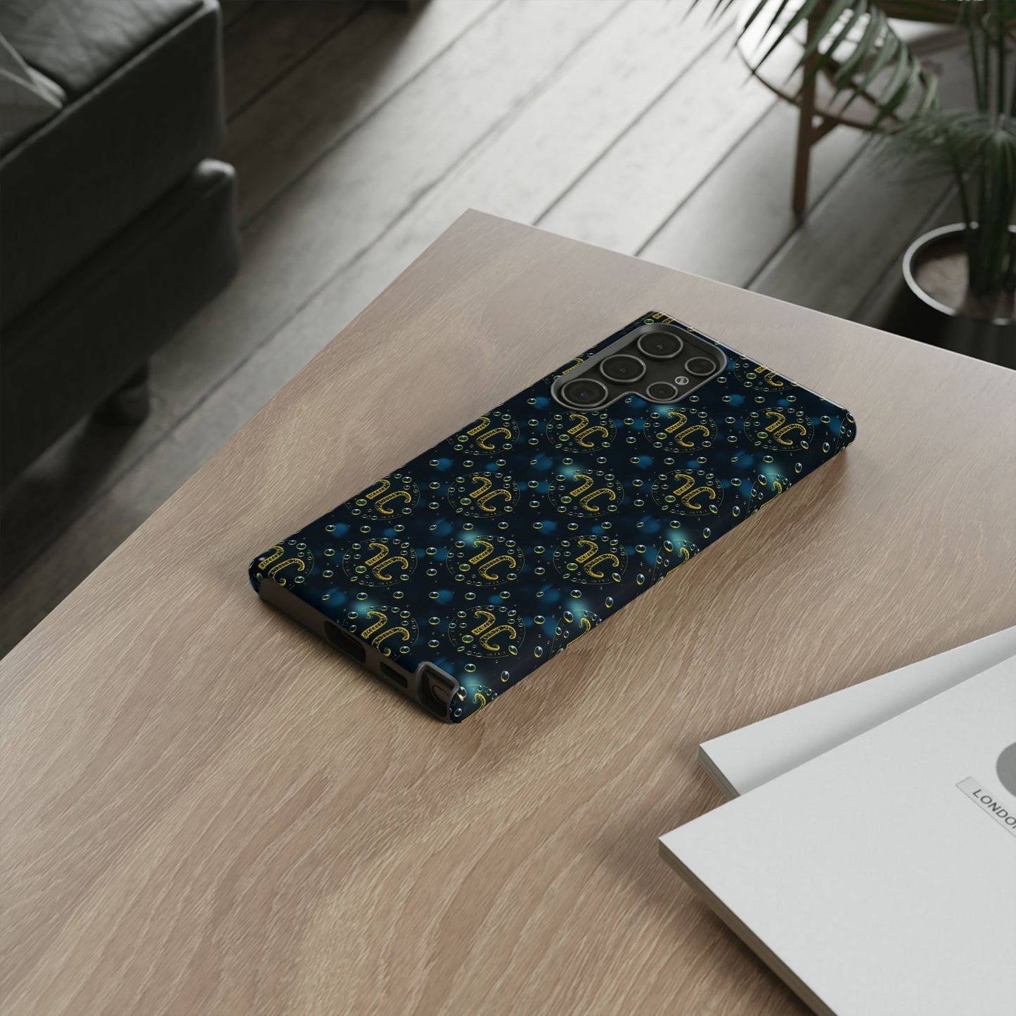 Tough Cases, Aquarius, Zodiac v2, Bubble Pattern