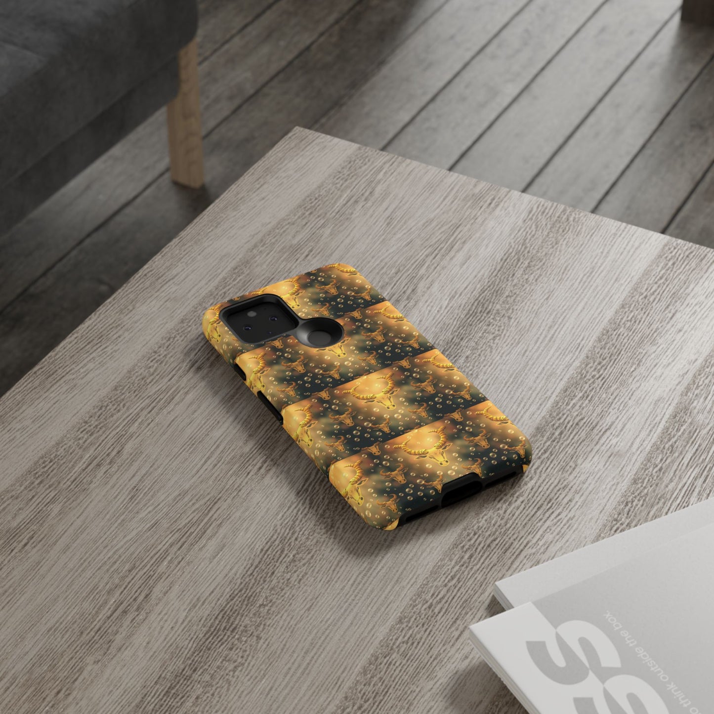 Tough Cases, Taurus, Zodiac v1, Bubble Pattern