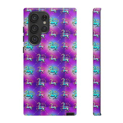 Tough Cases, Aquarius, Zodiac, Metal Pattern