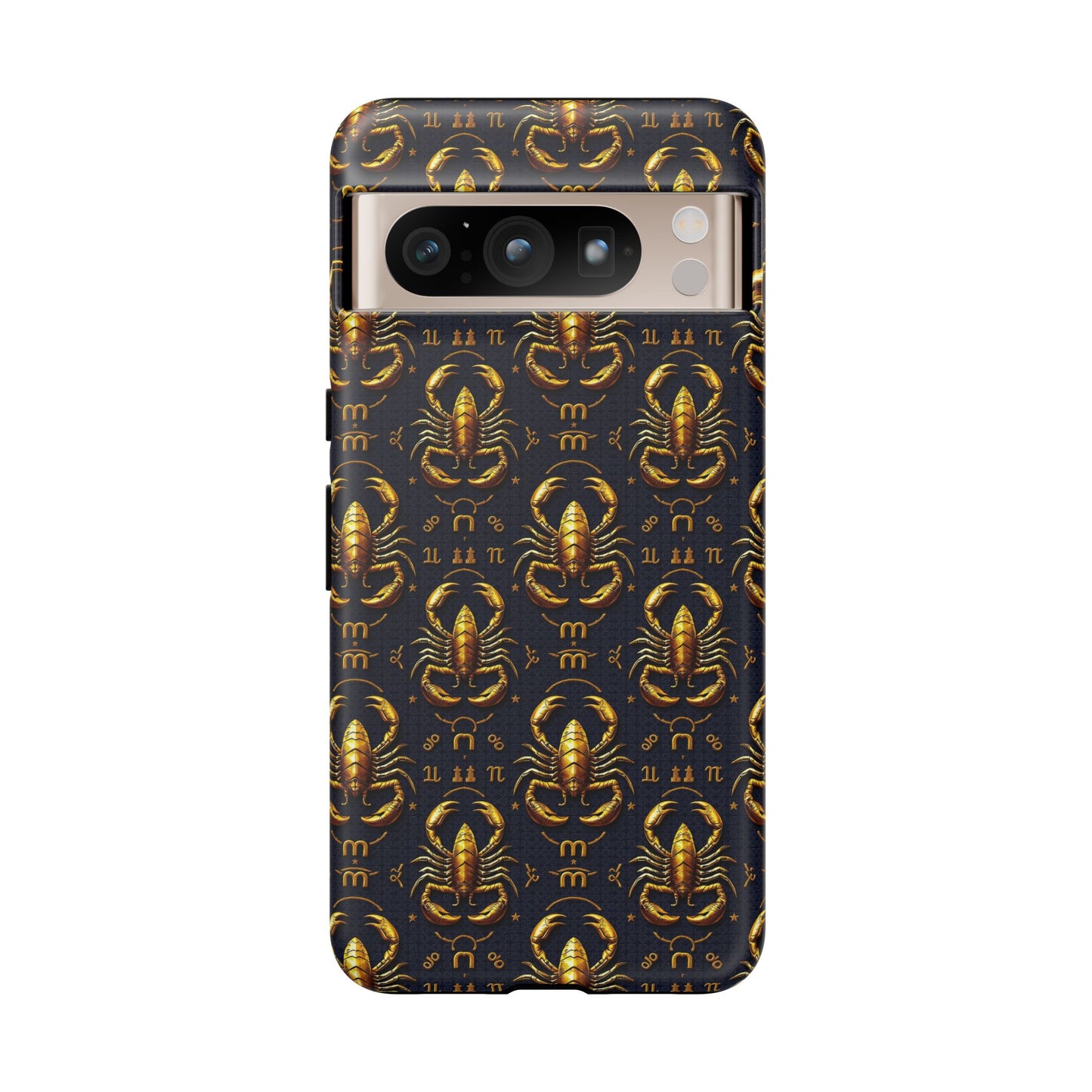 Tough Cases, Scorpio, Zodiac, Metal Pattern