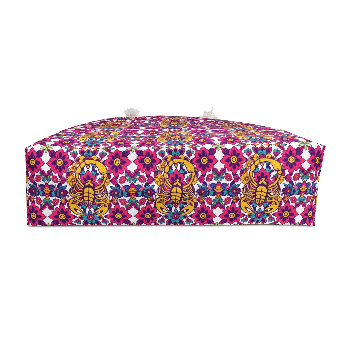 Weekender Bag, Scorpio, Zodiac v2, Flower Pattern