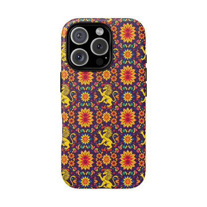 Tough Cases, Leo, Zodiac, Flower Pattern