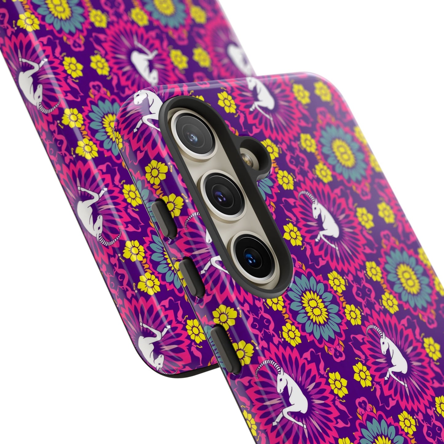 Tough Cases, Capricorn, Zodiac, Flower Pattern
