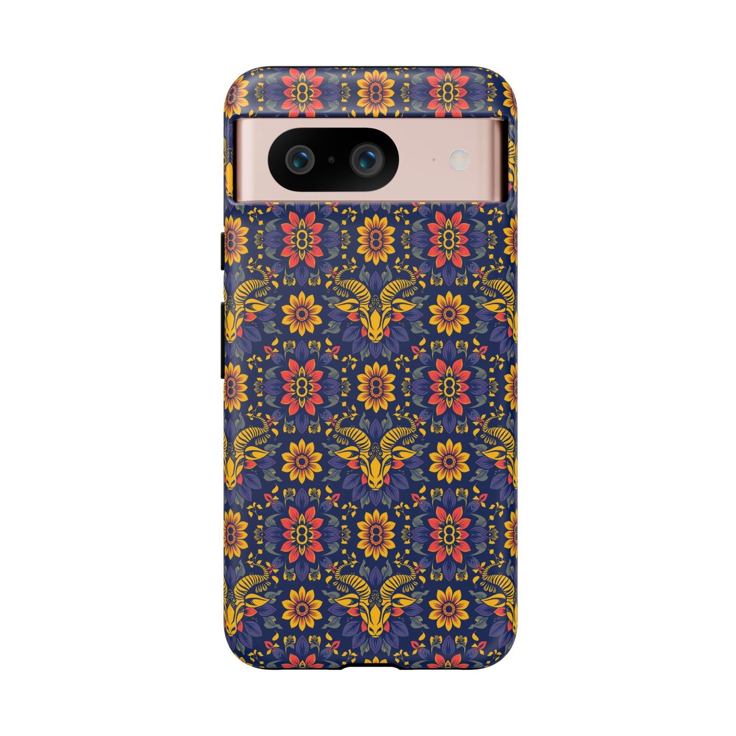 Tough Cases, Taurus, Zodiac v3, Flower Pattern