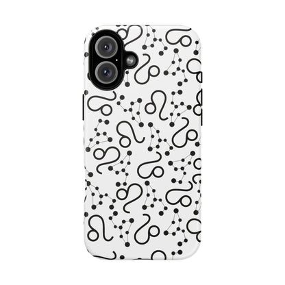 Tough Cases with the Leo Zodiac sign for iPhone, Samsung Galaxy, and Google Pixel devices