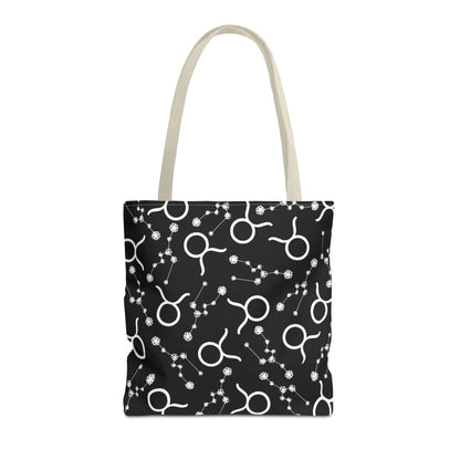 Tote Bag Taurus Zodiac sign AOP