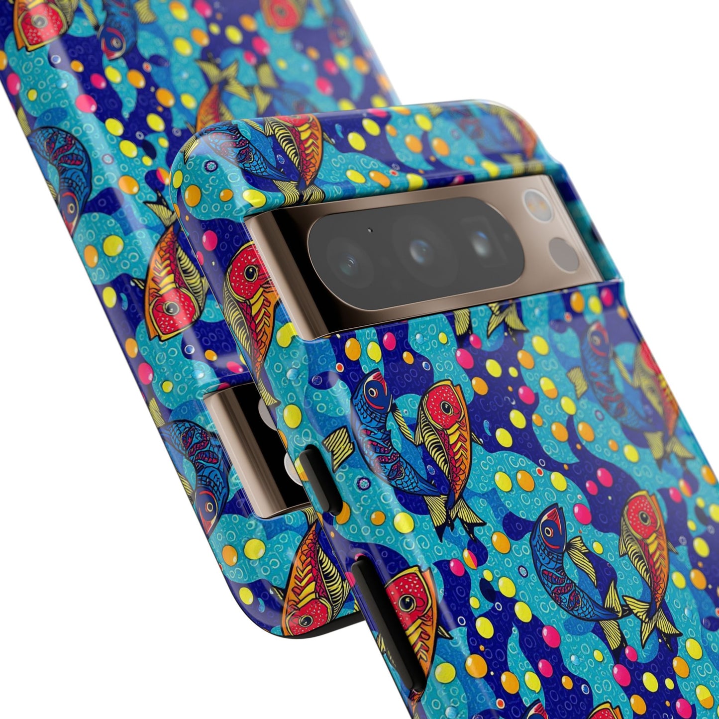 Tough Cases, Pisces, Zodiac v2, Bubble Pattern