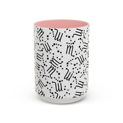 Accent Coffee Mug with the Scorpio sign (11, 15oz)
