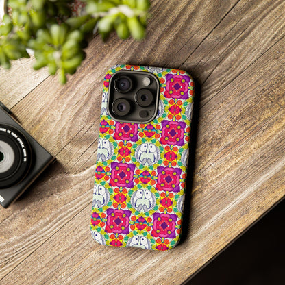 Tough Cases, Pisces, Zodiac v2, Flower Pattern
